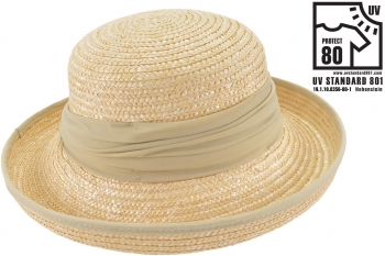 Palarie din paie Hat in straw braid - Seeberger