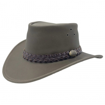 Palarie din piele Wallaroo Oil - Jacaru
