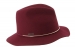 Palarie din fetru de lana Fedora - Seeberger