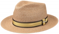 Palarie din paie Fedora Abaca - Stetson