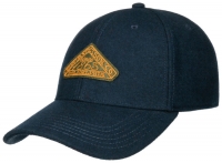 Sapca din poliester si lana Baseball Cap Vintage Logo Patch Wool - Stetson